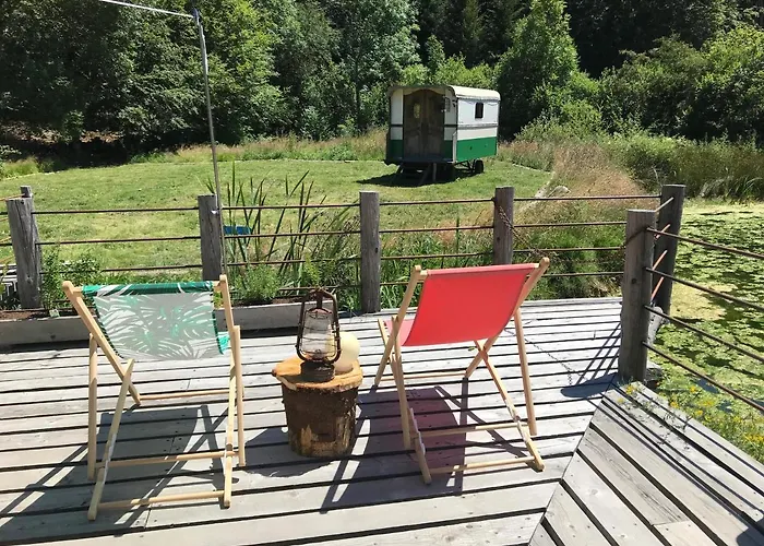 Au Bord D'un Etang Prive, Massif Du Sancy