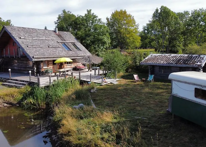 Au Bord D'un Etang Prive, Massif Du Sancy * Picherande